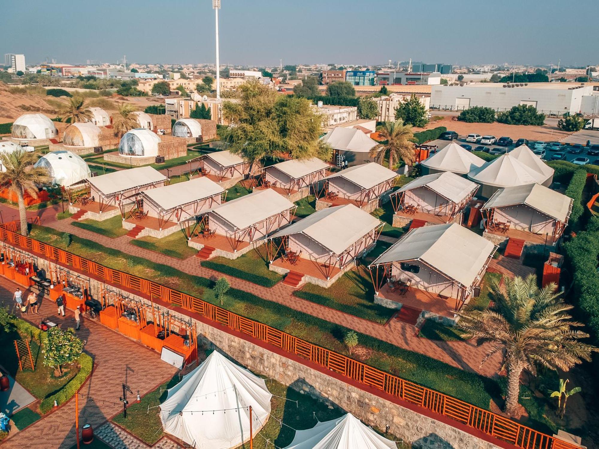 Longbeach Campground Ras al-Khaimah Buitenkant foto
