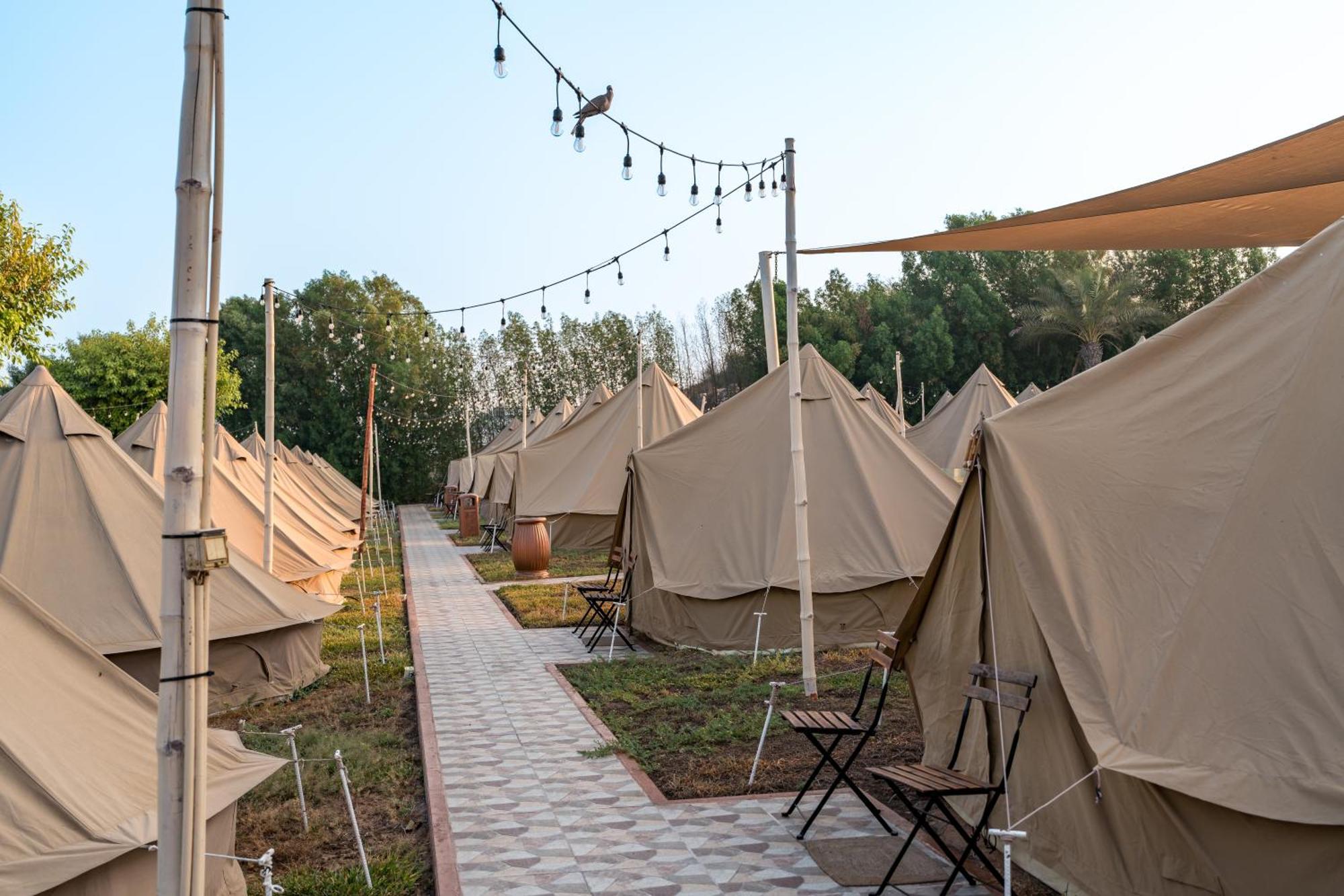 Longbeach Campground Ras al-Khaimah Buitenkant foto