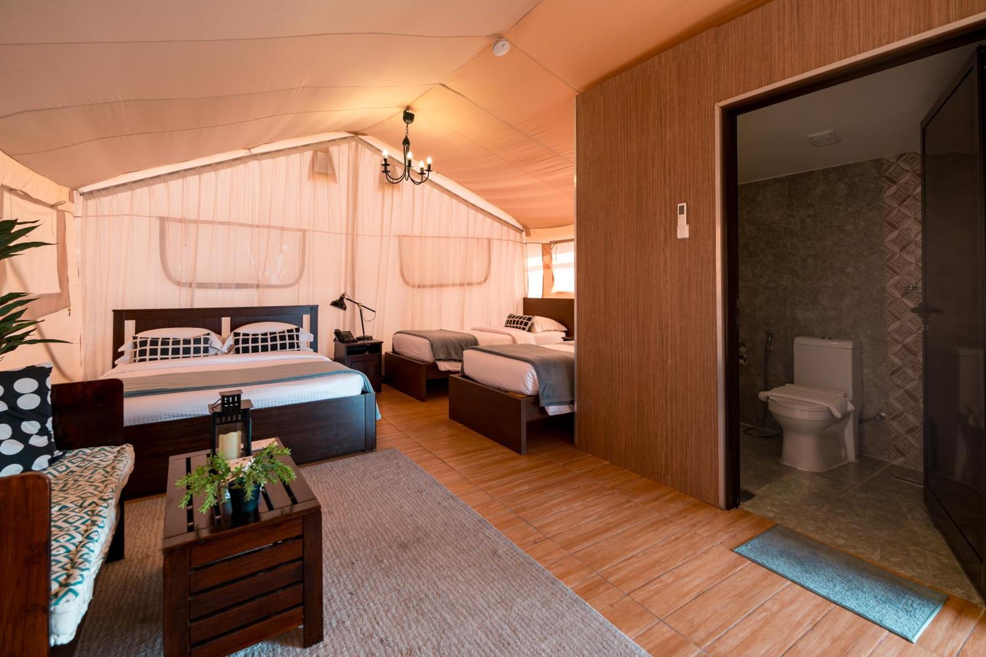 Longbeach Campground Ras al-Khaimah Buitenkant foto